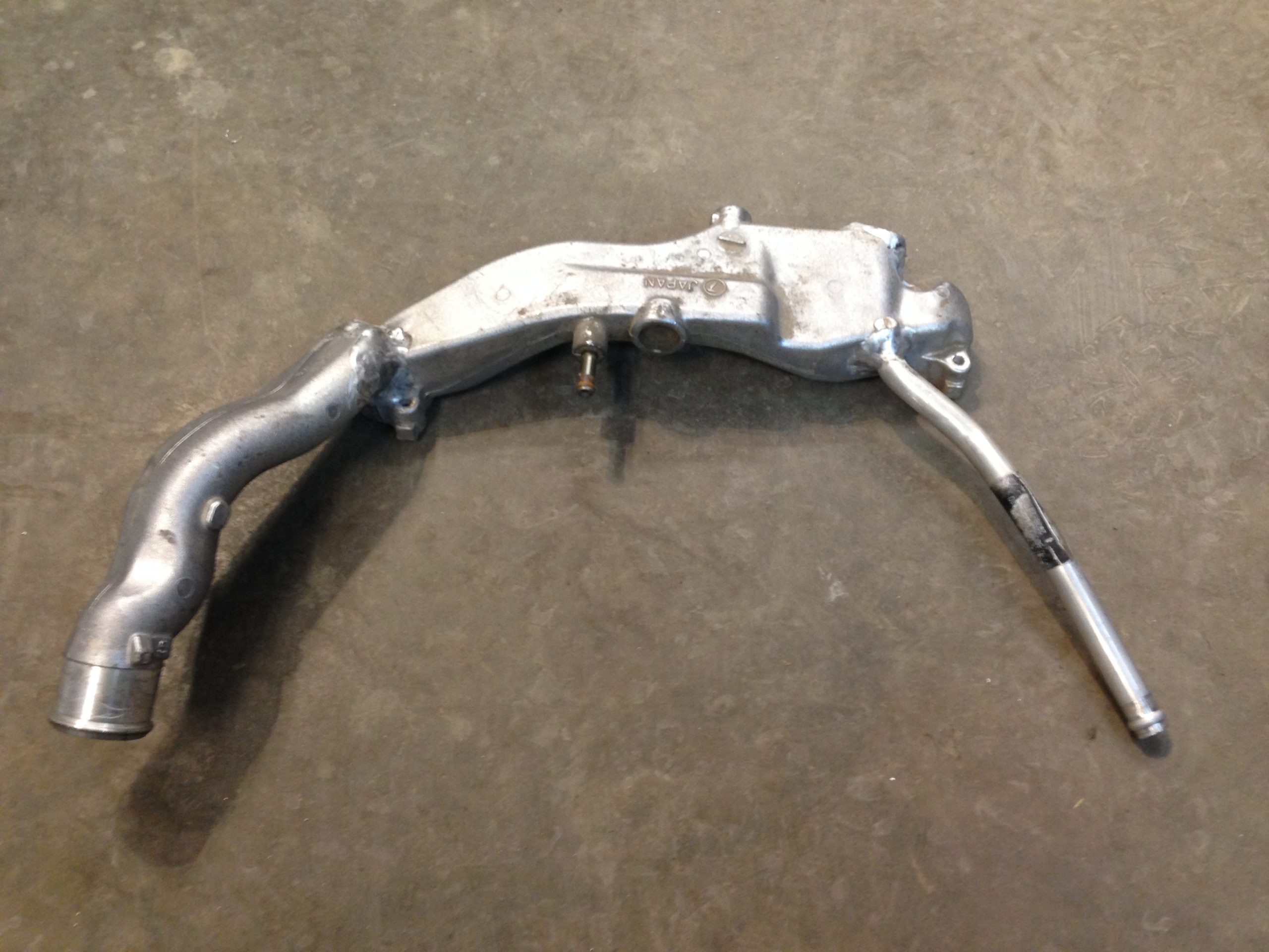 Reversed Coolant Manifold For Subaru Ej Series Engine Specialised Parts Reversed Coolant Manifold For Subaru Ej Series Engine Specialised Parts