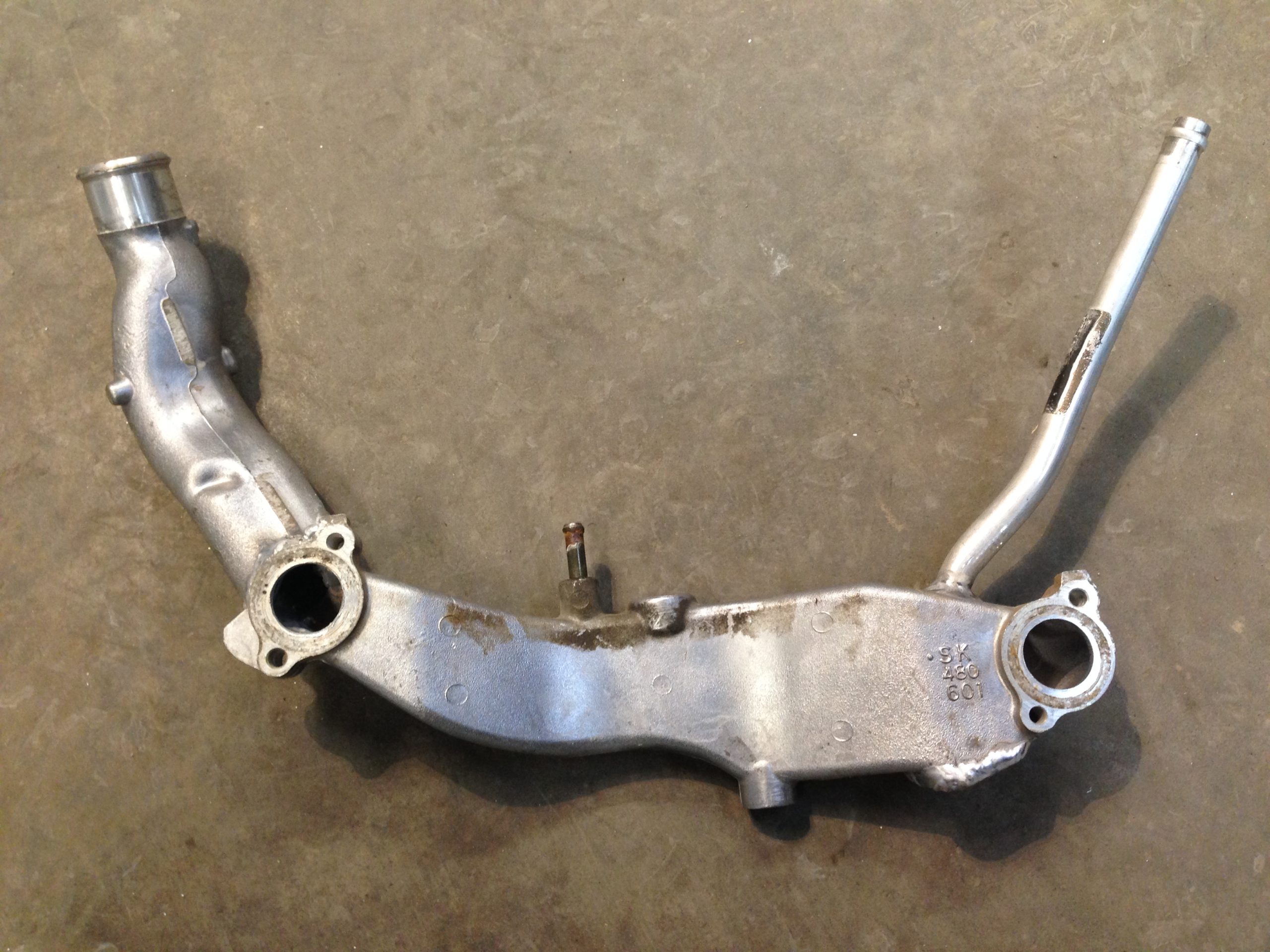 Reversed Coolant Manifold For Subaru Ej Series Engine Specialised Parts Reversed Coolant Manifold For Subaru Ej Series Engine Specialised Parts