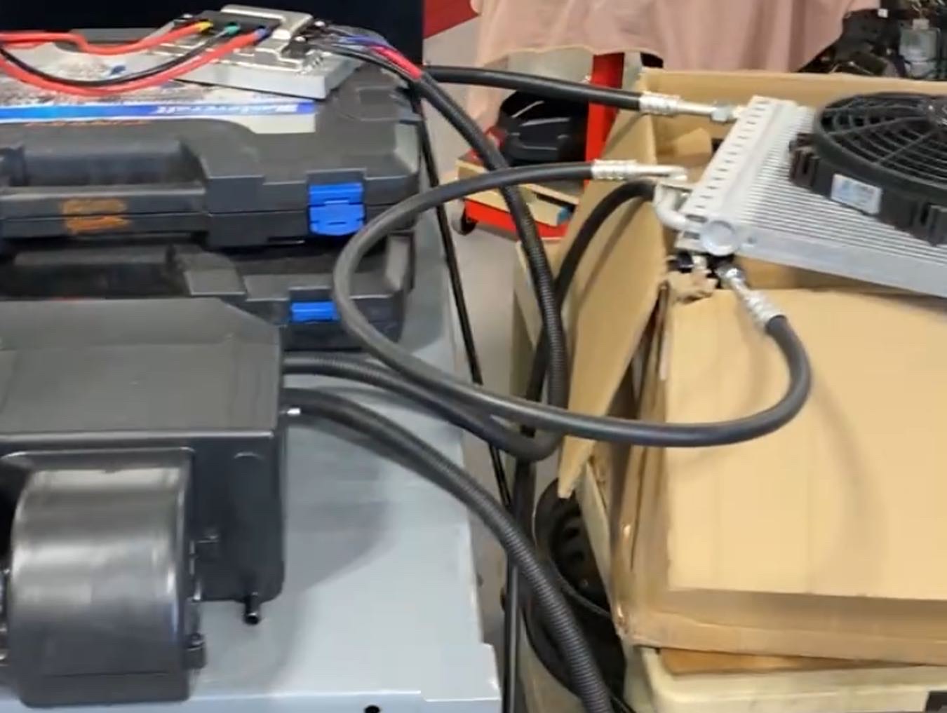 Air Conditioning System - Under Dash Standalone Split Electric Cooling Unit - Image 9