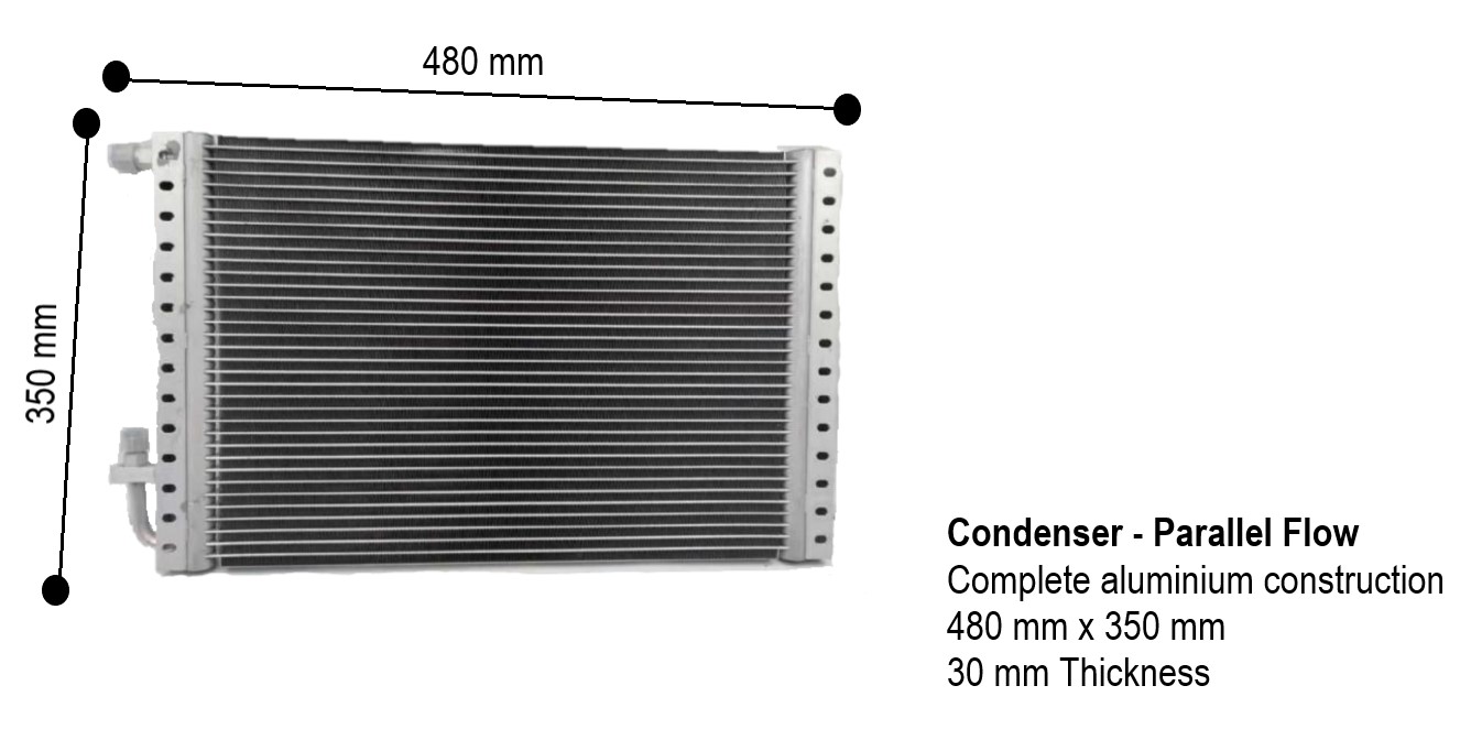 Air Conditioning System - Under Dash Standalone Split Electric Cooling Unit - Image 6