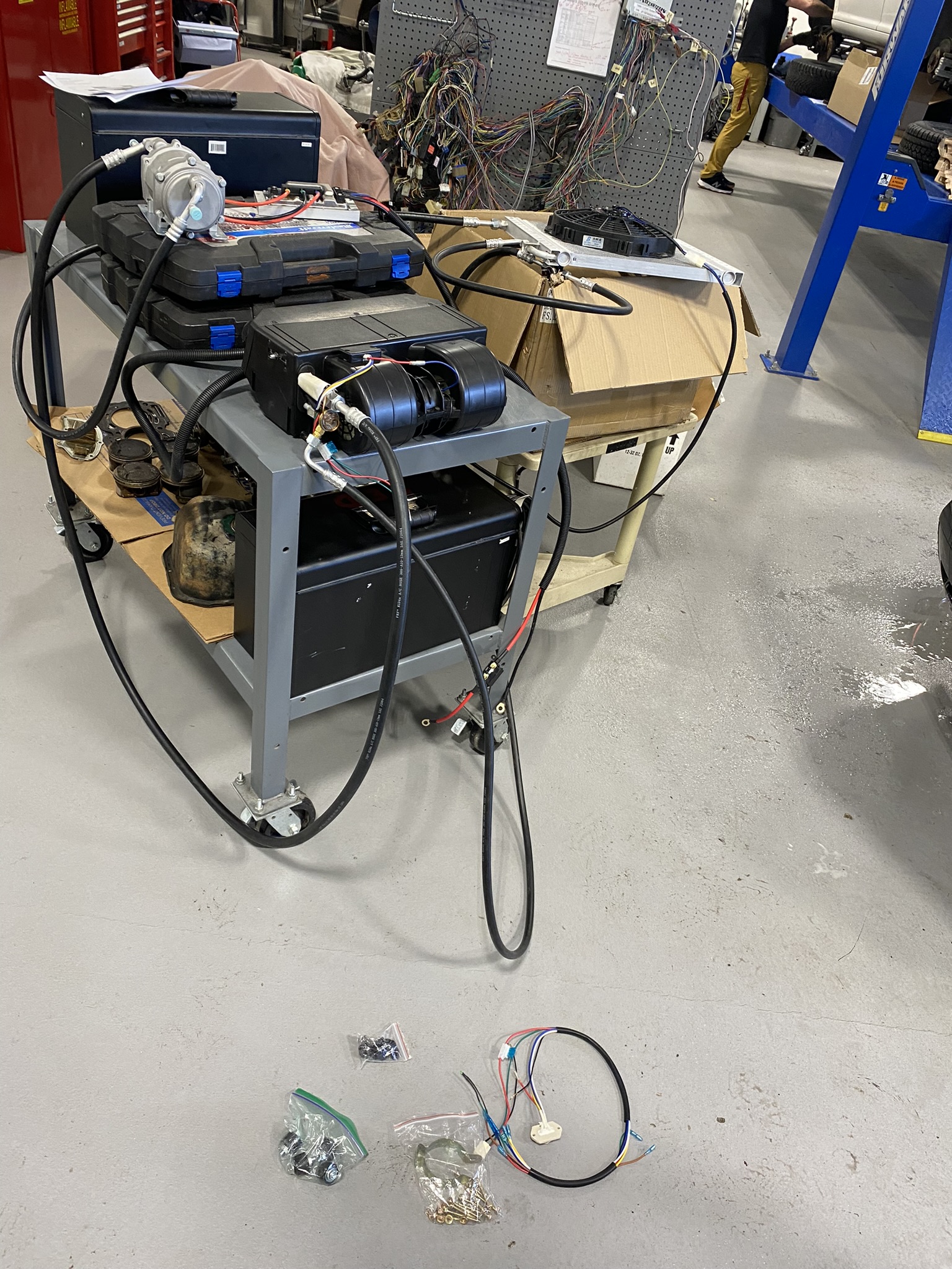 Air Conditioning System - Under Dash Standalone Split Electric Cooling Unit - Image 13