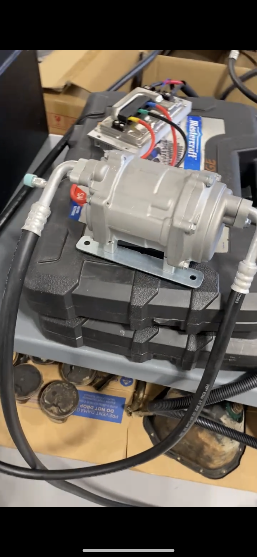 Air Conditioning System - Under Dash Standalone Split Electric Cooling Unit - Image 15