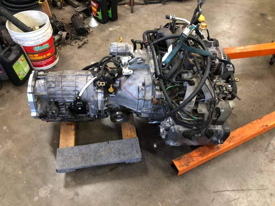 REBUILT SUBARU 4EAT - 4 SPEED AUTOMATIC TRANSMISSION WITH REVERSED ROTATION GEAR KIT - Image 3