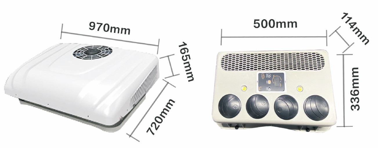 Rooftop Self Contained Standalone Air Conditioning System - For Medium Sized Vehicles - Image 5