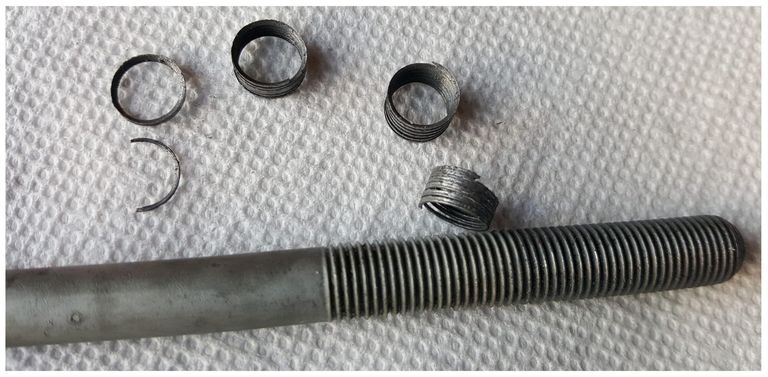 HONDA, ACURA, TOYOTA, LEXUS, KIA, FORD, CADILLAC and GM CYLINDER HEAD BOLTS THREADS REPAIR KIT - 11 mm DIAMETER X 1.50 THREAD PITCH - Image 6