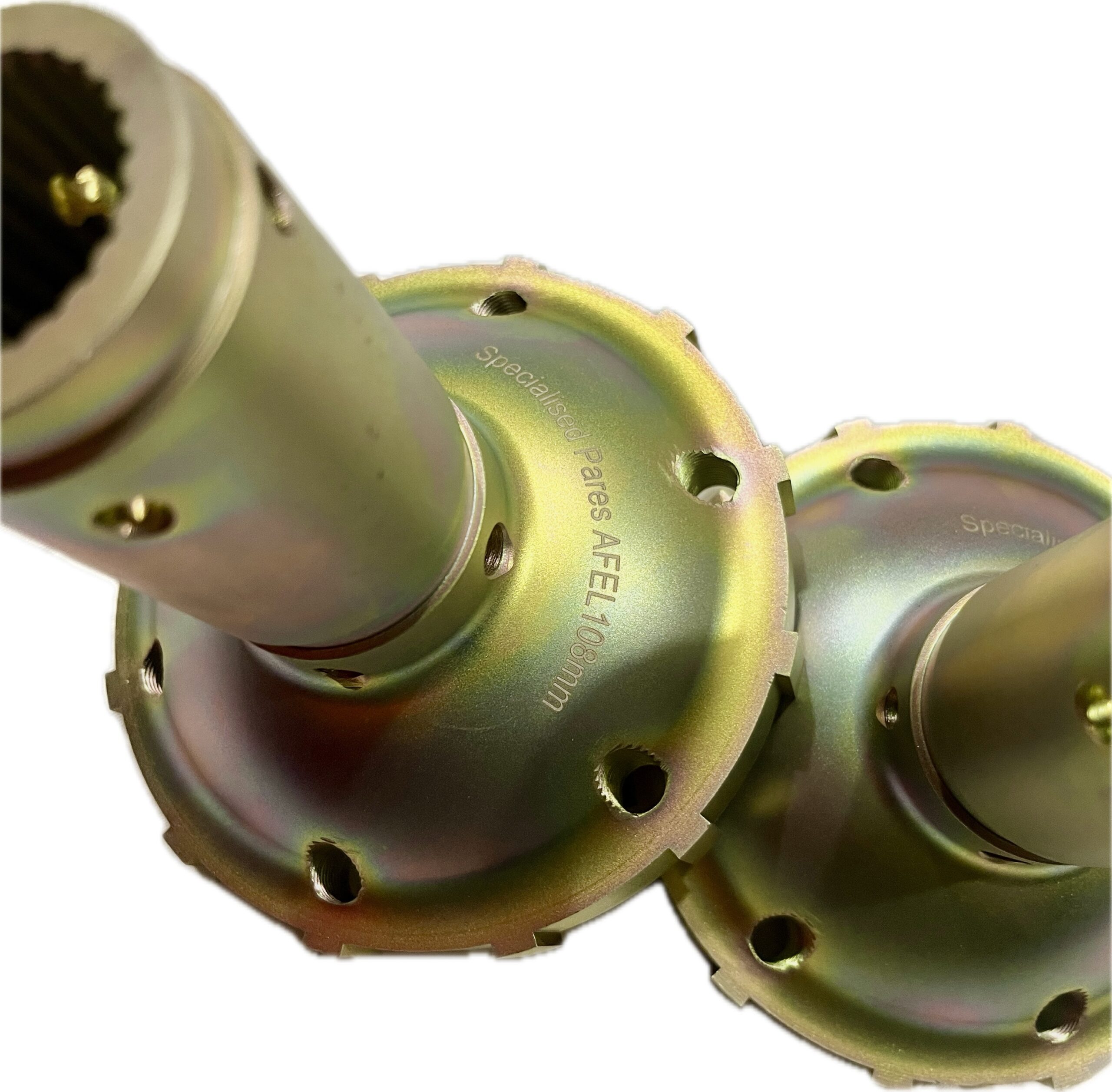 Subaru to Porsche 108 mm Extended Length Axle Flanges - AFEL108mm